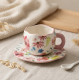 Porcelain Mug & Saucer